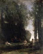 camille corot Idyll oil painting artist